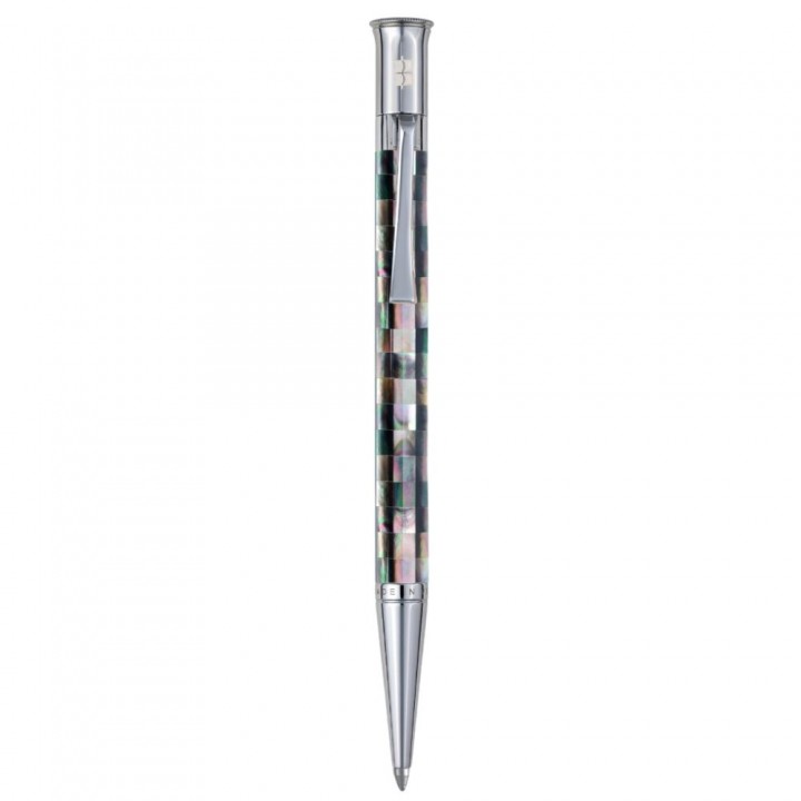 Tahiti Black Pearl Signature Pen-Tahiti Black Pearl - White Gold plated-Visionary